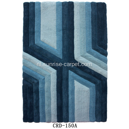 Zachte Microfiber 3D Rug